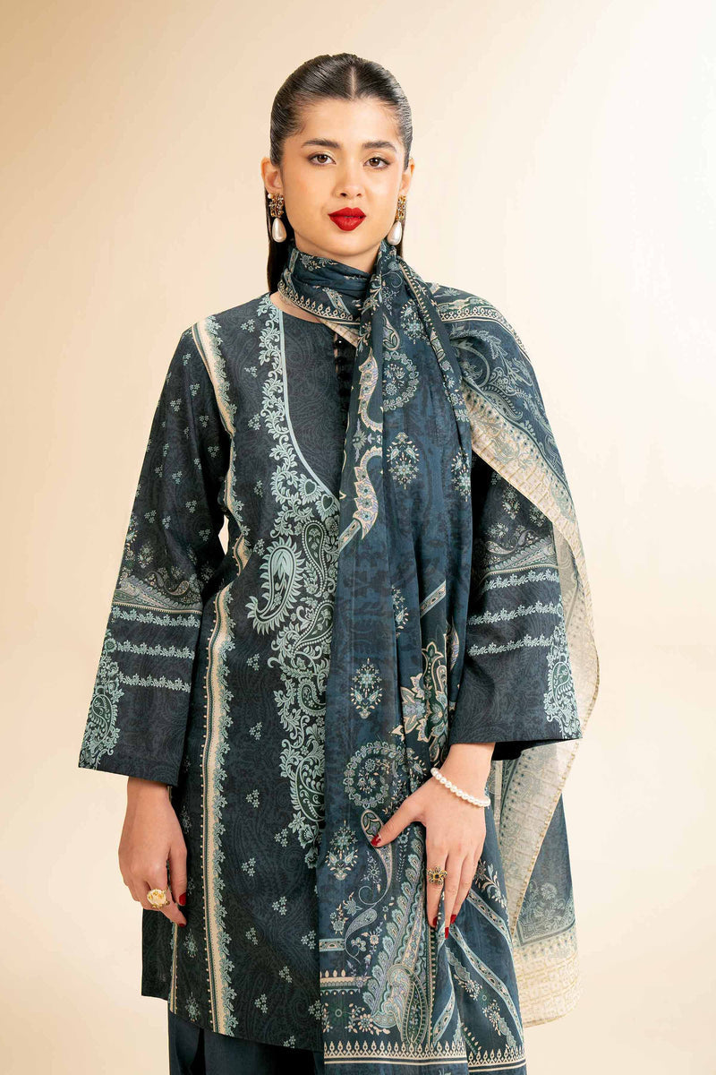 Nishat 3-Piece Unstitched Lawn Suit – Premium Summer Collection
