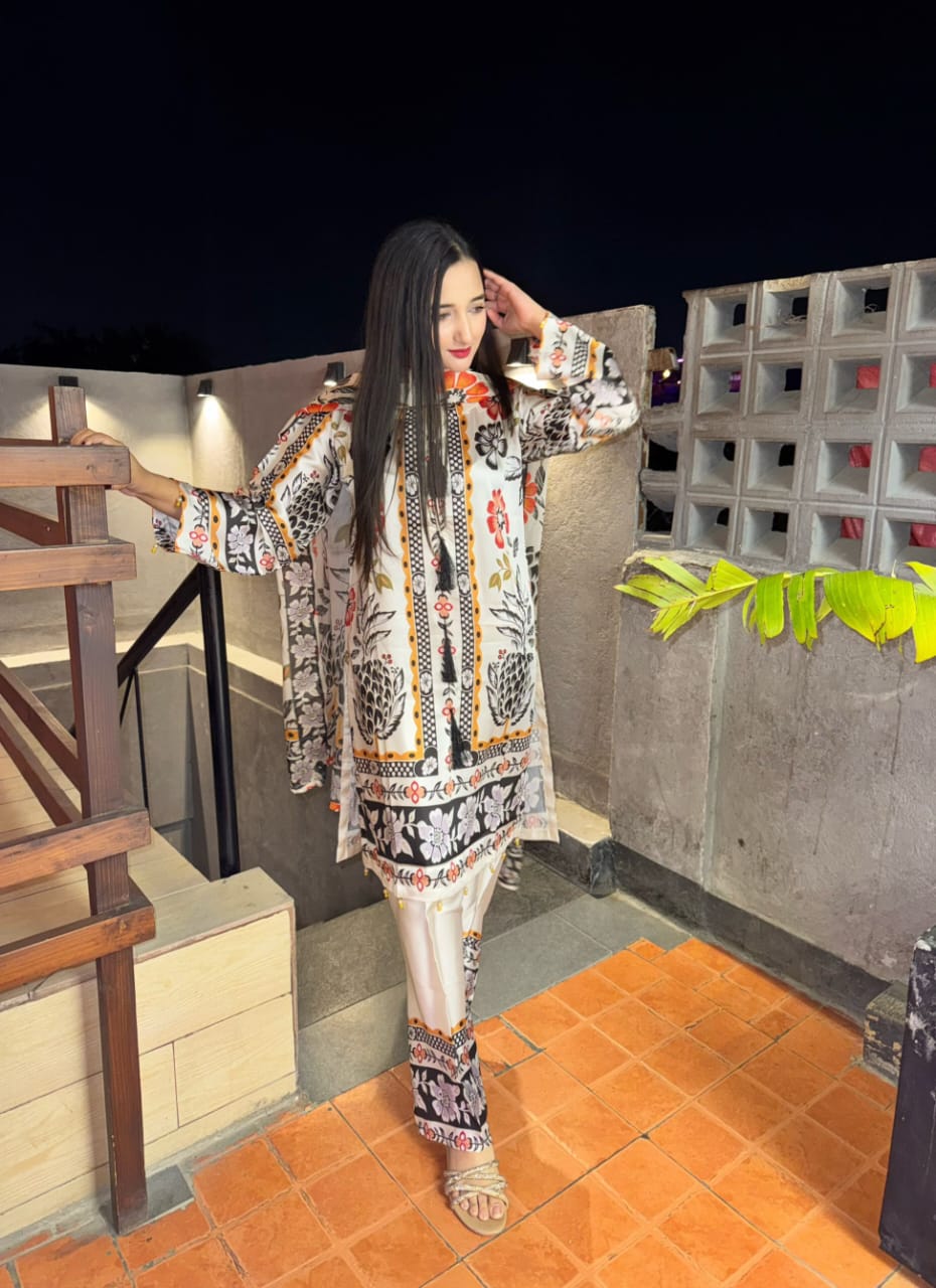 Ethnc 2 PC All Over Unstitch