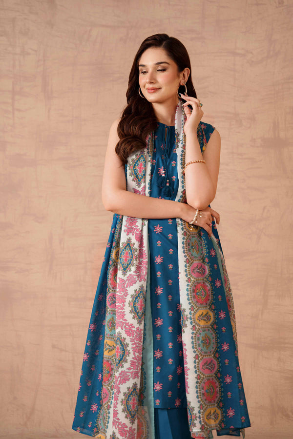🌸 Original NISHAT 3pc Lawn Suit – Elegant Summer Style 🌸
