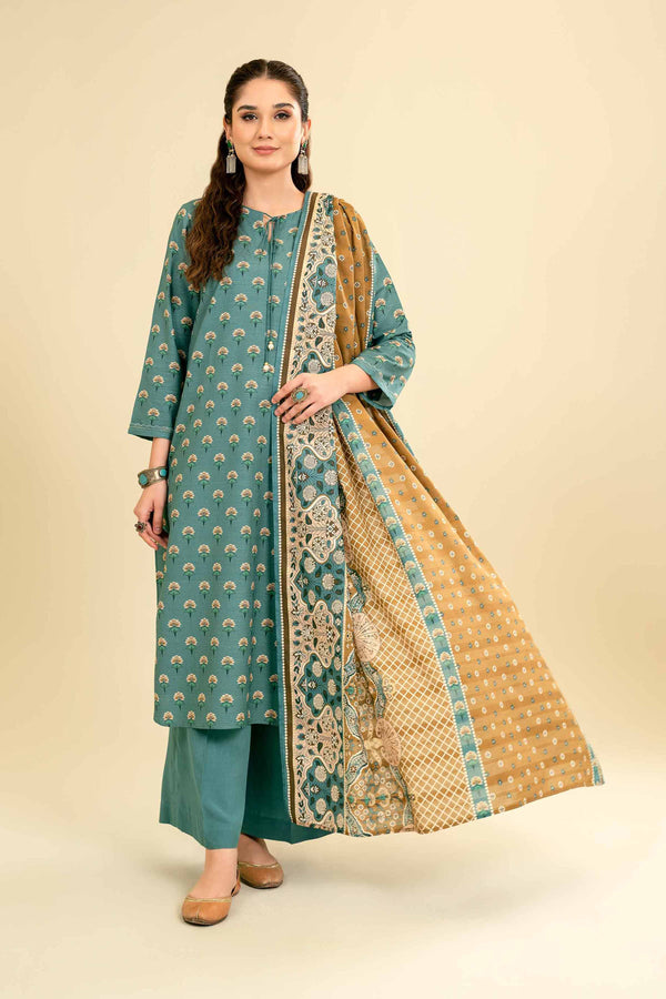 🌸 Original NISHAT 3pc Lawn Suit – Elegant Summer Style 🌸