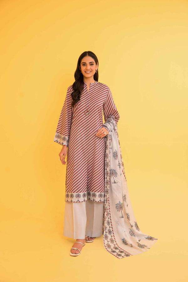 🌸 Original NISHAT 3pc Lawn Suit – Elegant Summer Style 🌸