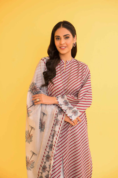 🌸 Original NISHAT 3pc Lawn Suit – Elegant Summer Style 🌸