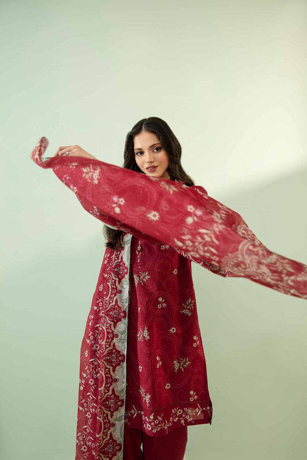 🌸 Original NISHAT 3pc Lawn Suit – Elegant Summer Style 🌸