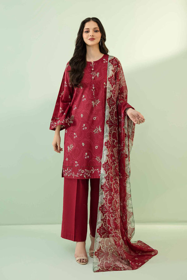 🌸 Original NISHAT 3pc Lawn Suit – Elegant Summer Style 🌸