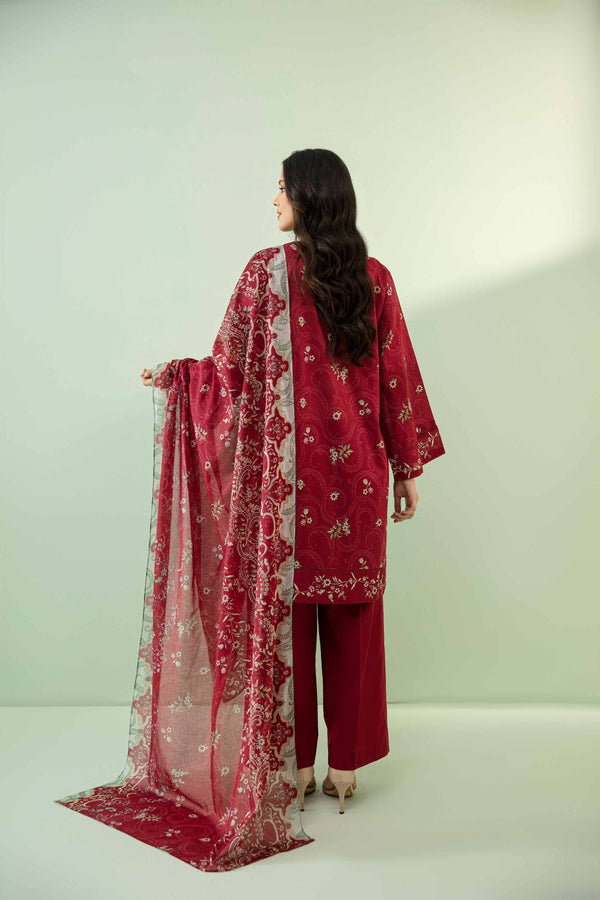 🌸 Original NISHAT 3pc Lawn Suit – Elegant Summer Style 🌸