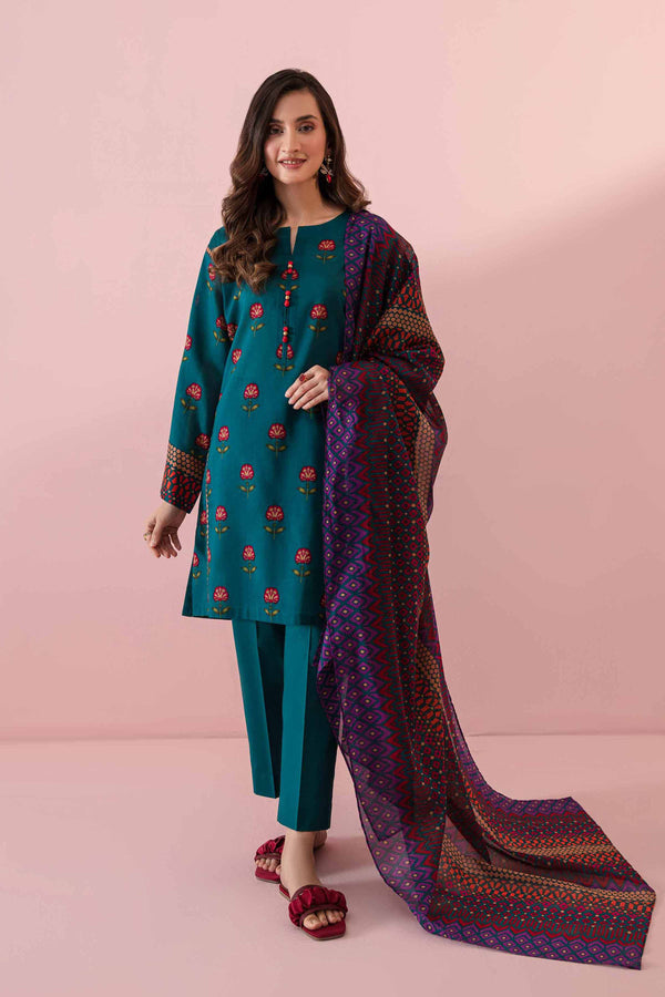 🌸 Original NISHAT 3pc Lawn Suit – Elegant Summer Style 🌸