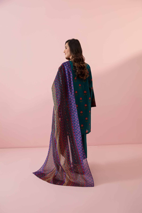 🌸 Original NISHAT 3pc Lawn Suit – Elegant Summer Style 🌸