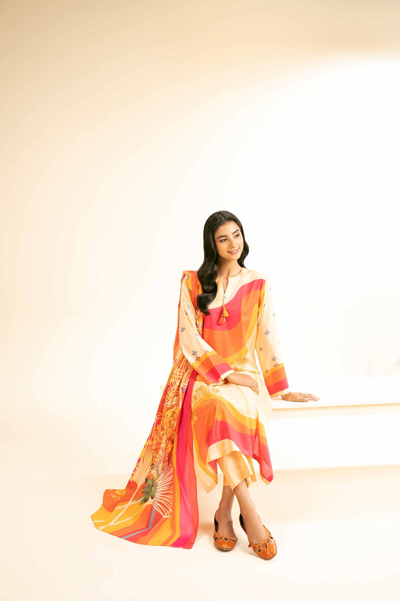 Nishat Lawn 3PC Unstitched – Elegant Summer Wear