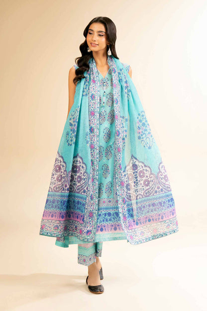 Nishat 3-Piece Unstitched Lawn Suit – Premium Summer Collection