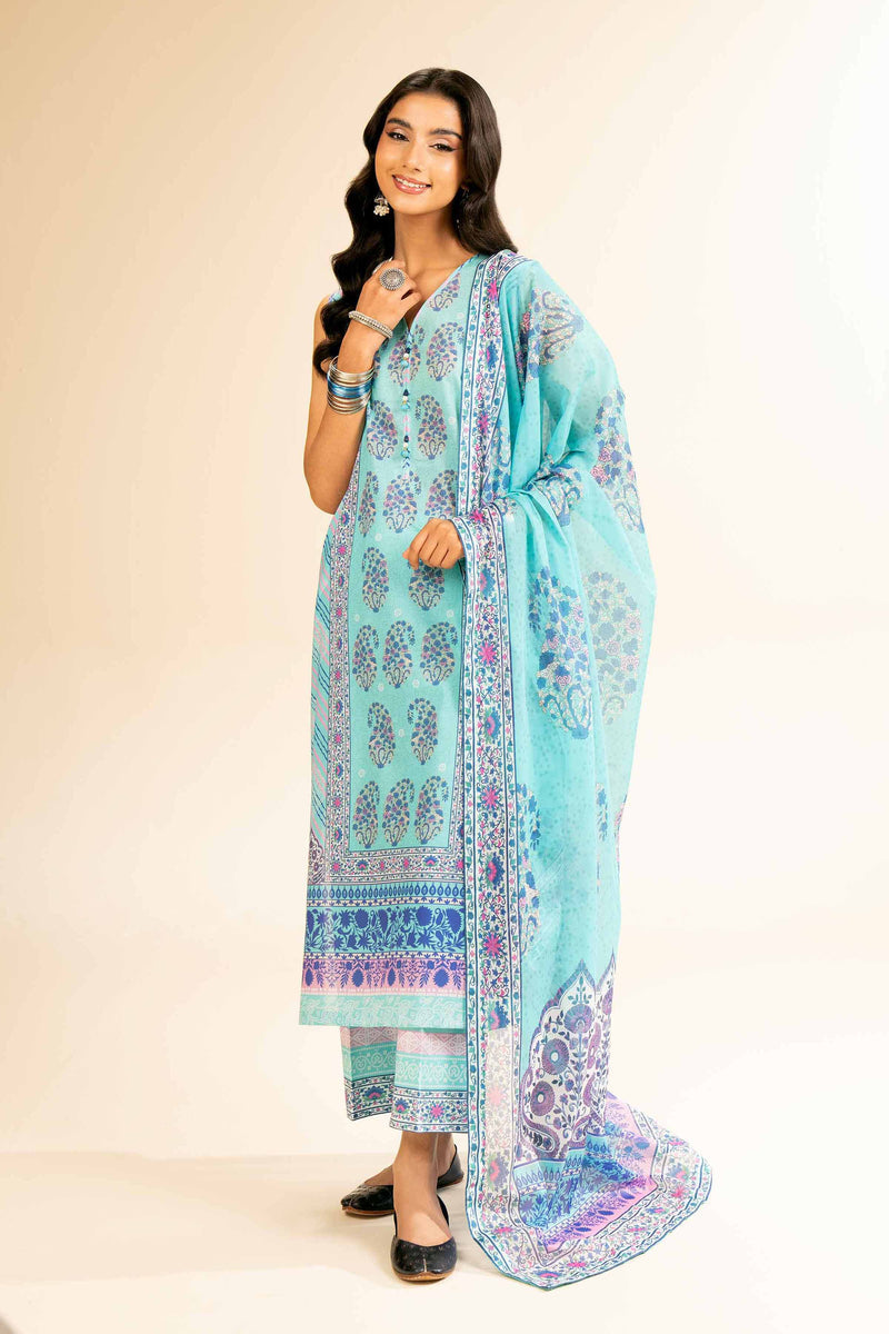 Nishat 3-Piece Unstitched Lawn Suit – Premium Summer Collection