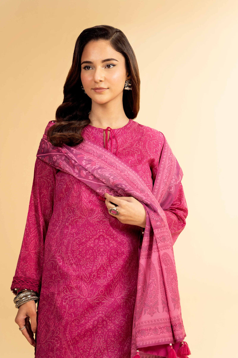 Nishat 3-Piece Unstitched Lawn Suit – Summer Collection