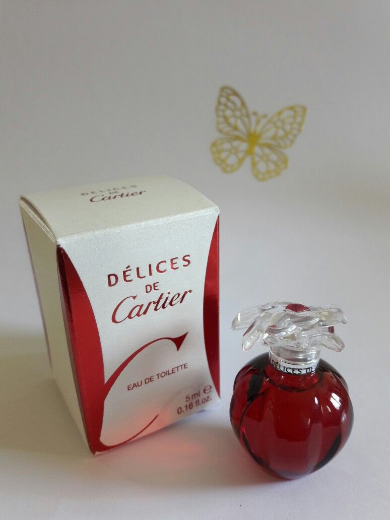 Délices de Cartier Eau de Parfum for Women – Elegant Fruity-Floral Cherry Scent 50 ml