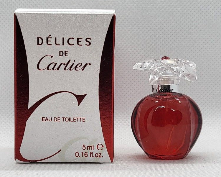 Délices de Cartier Eau de Parfum for Women – Elegant Fruity-Floral Cherry Scent 50 ml