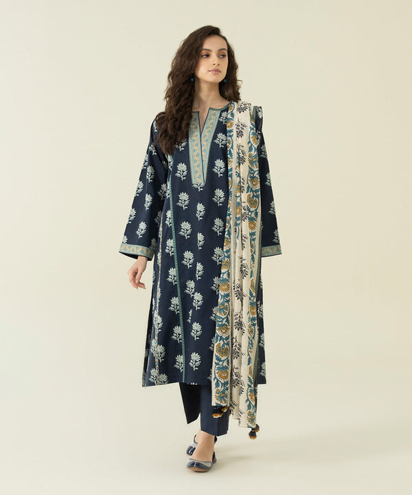 Original Sapphire Unstitched 3PC Lawn Suit – Premium Summer Collection 2025