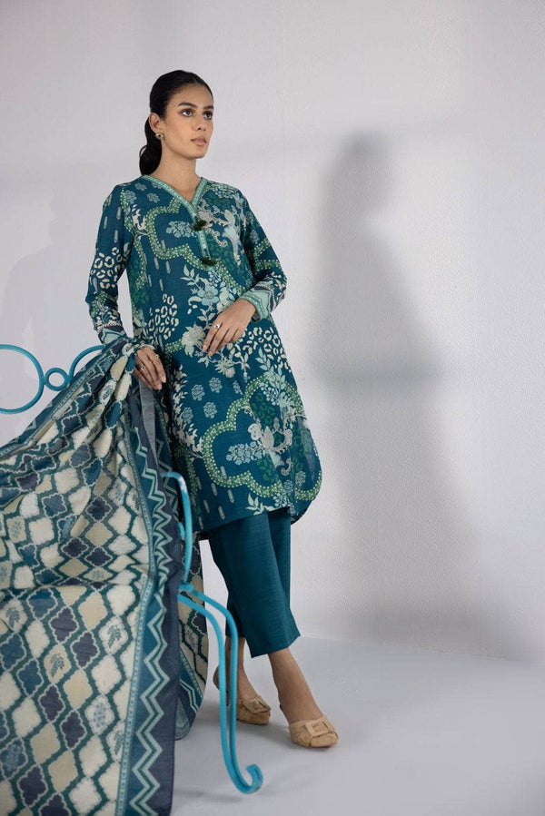 Original Sapphire Unstitched 3PC Lawn Suit – Premium Summer Collection 2025