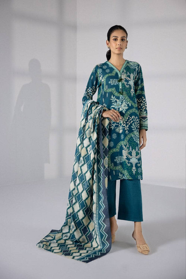 Original Sapphire Unstitched 3PC Lawn Suit – Premium Summer Collection 2025