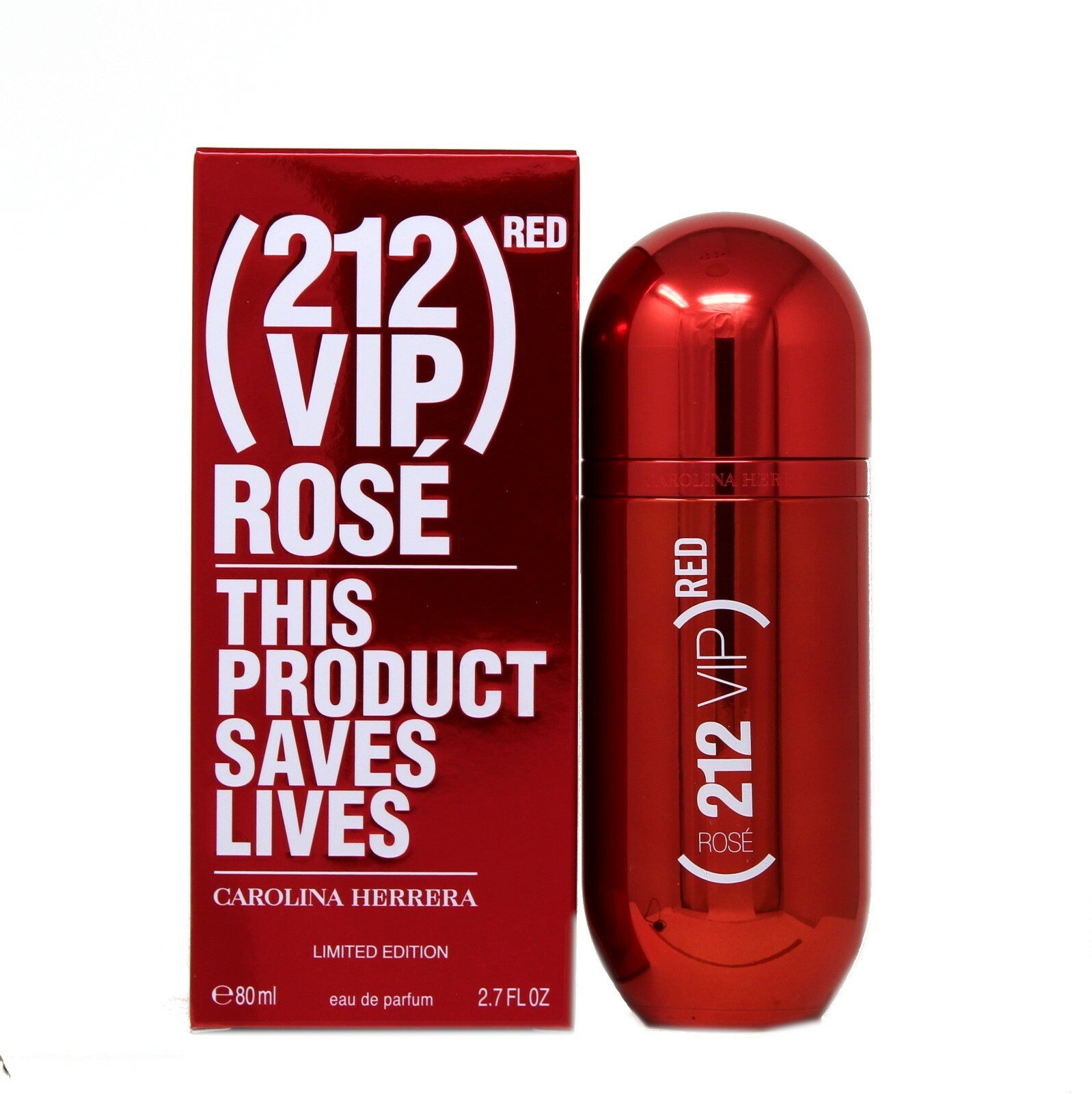 Carolina Herrera 212 VIP Rose Red Eau de Parfum for Women – 80 ml