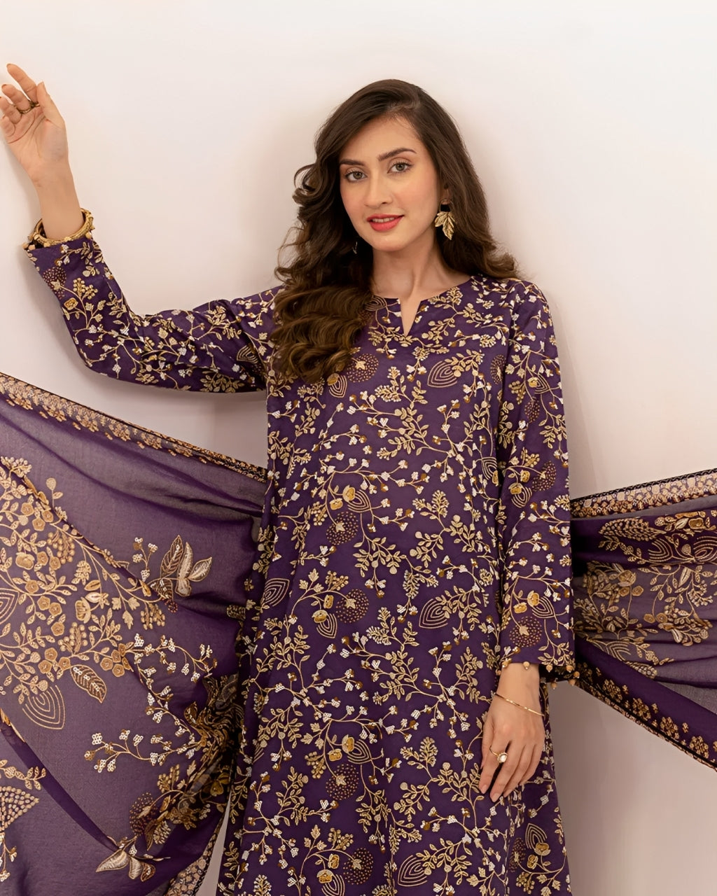 🌸 Original NISHAT 3pc Lawn Suit – Elegant Summer Style 🌸